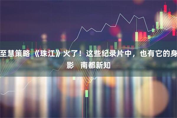 至慧策略 《珠江》火了！这些纪录片中，也有它的身影   南都新知